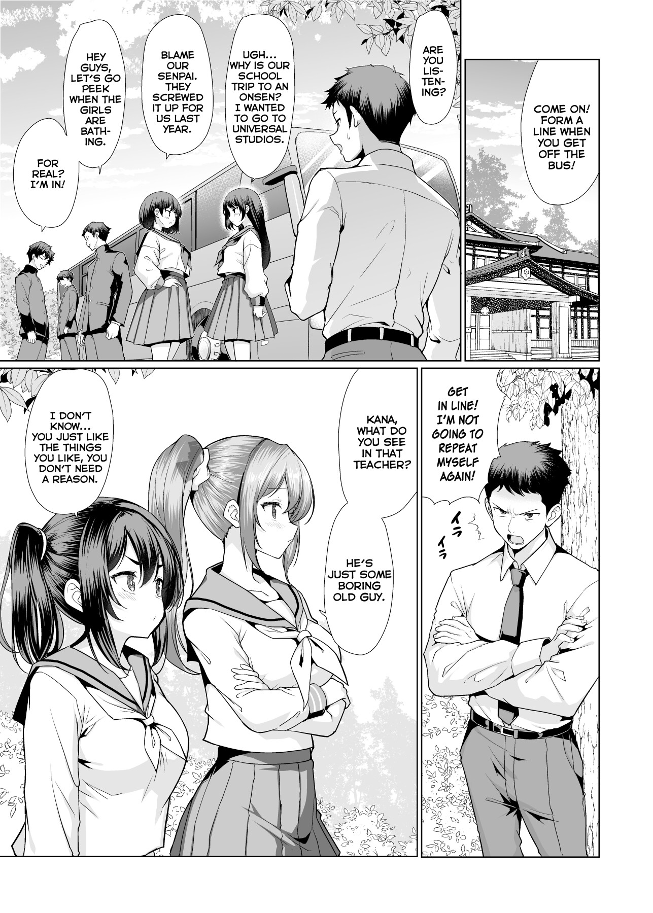 Hentai Manga Comic-My Students Jumped Me When I Got in the Hot Spring-Read-2